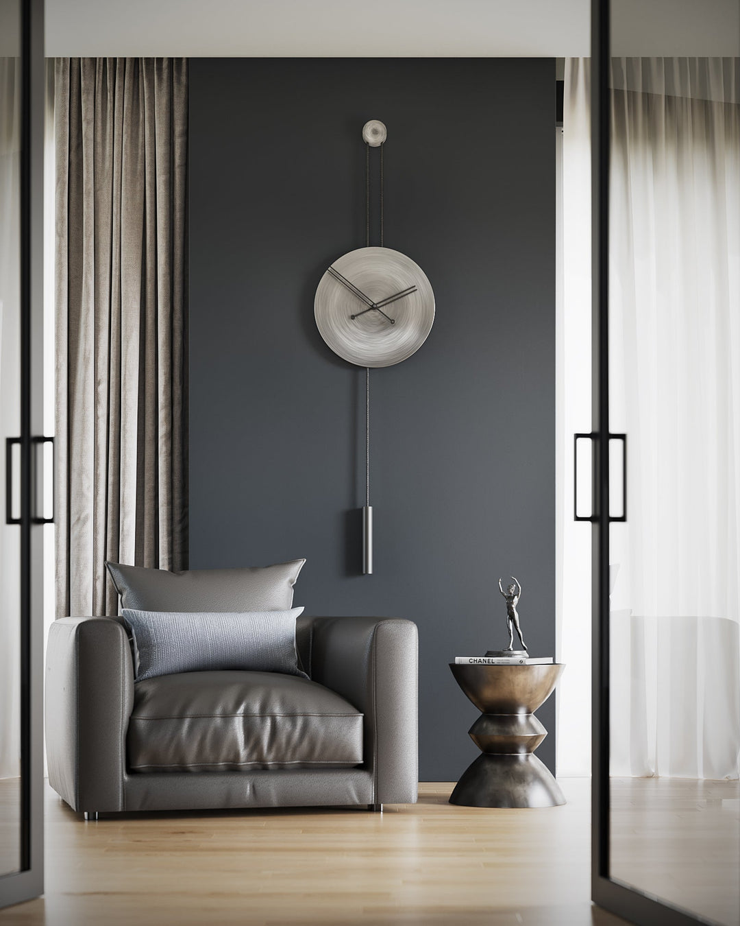 M Clocks - Serenity 45 Duvar Saati - Duvar Saati