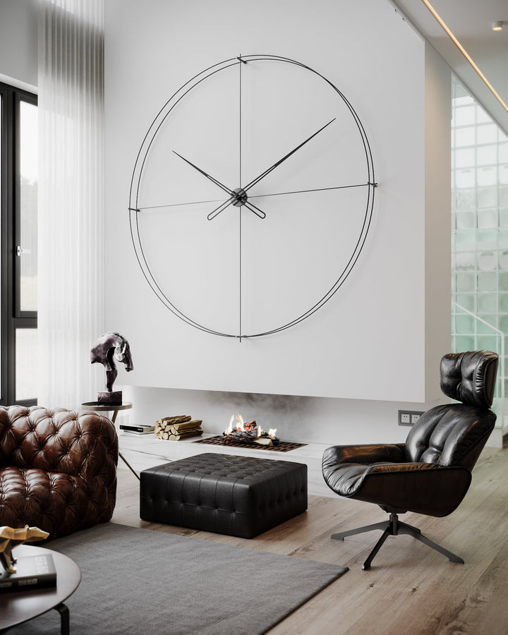 M Clocks - Timeless Large Duvar Saati - Duvar Saati