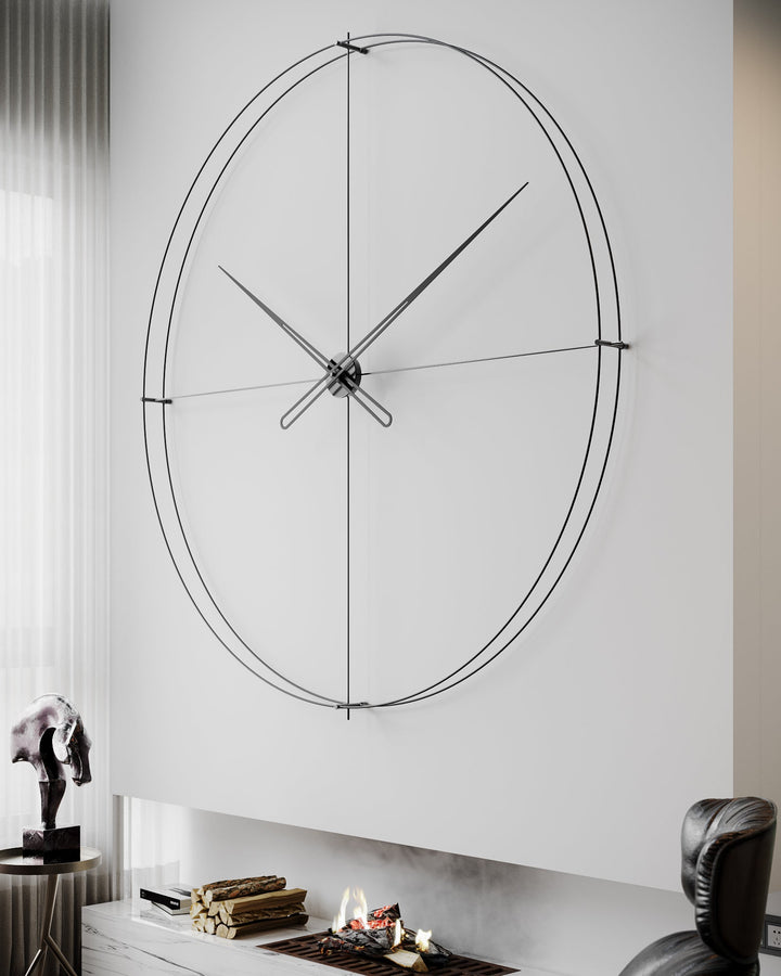 M Clocks - Timeless Large Duvar Saati - Duvar Saati