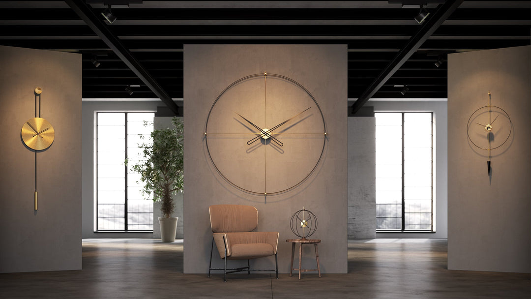 M Clocks - Timeless Large Duvar Saati - Duvar Saati