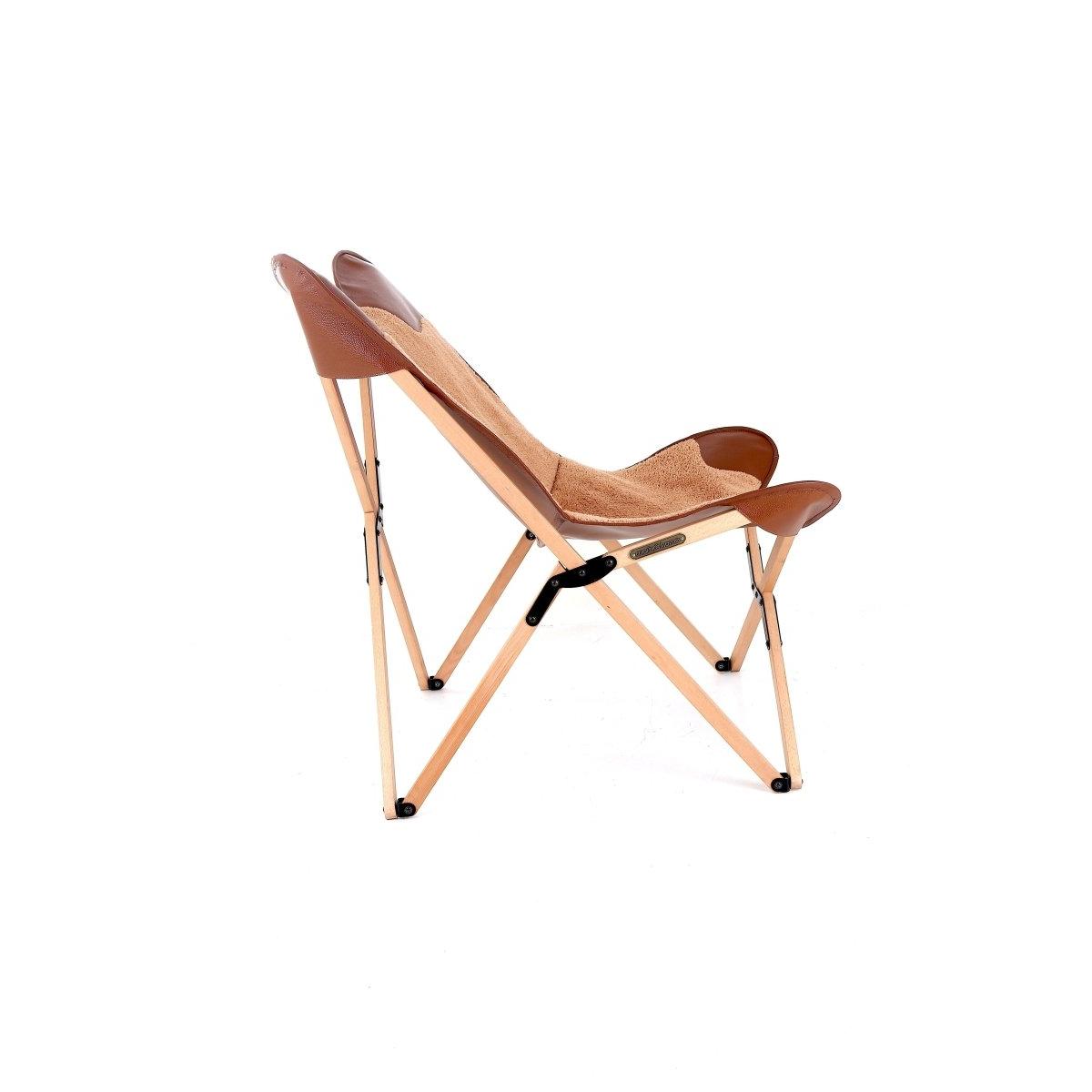 Caramel Tedy Tripolina Katlanır Sandalye