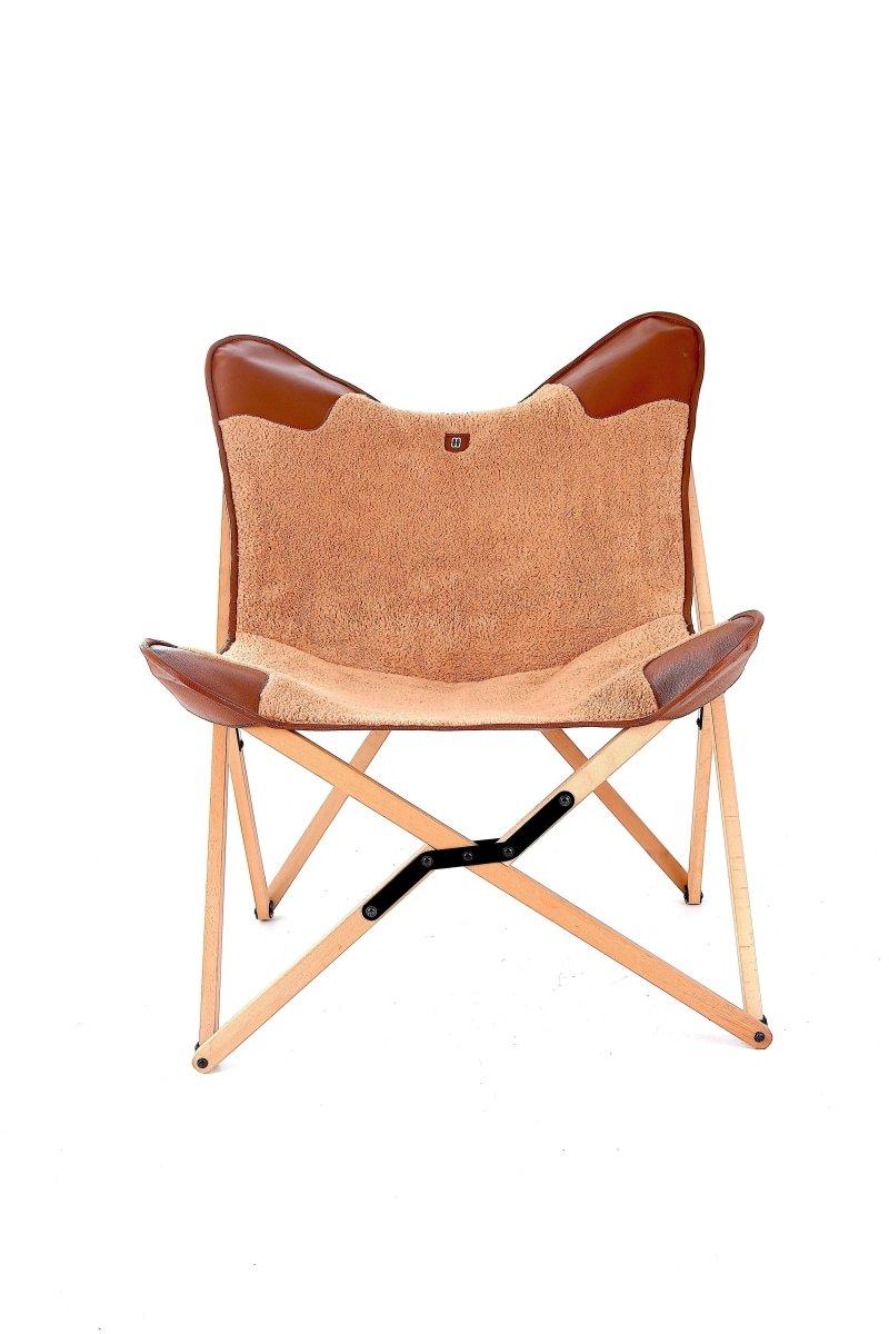 Caramel Tedy Tripolina Katlanır Sandalye