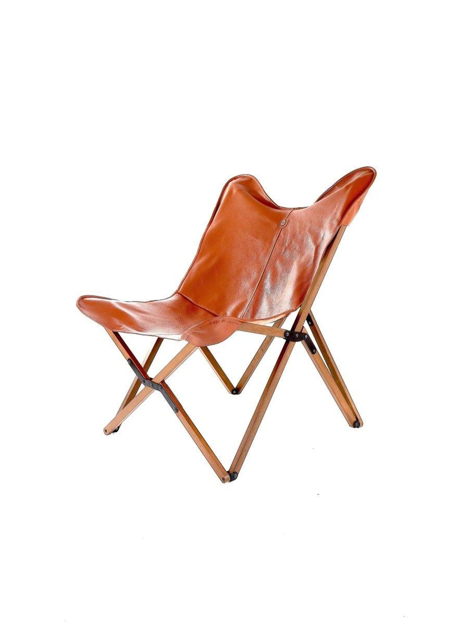 Tan Colour Tripolina Katlanır Sandalye