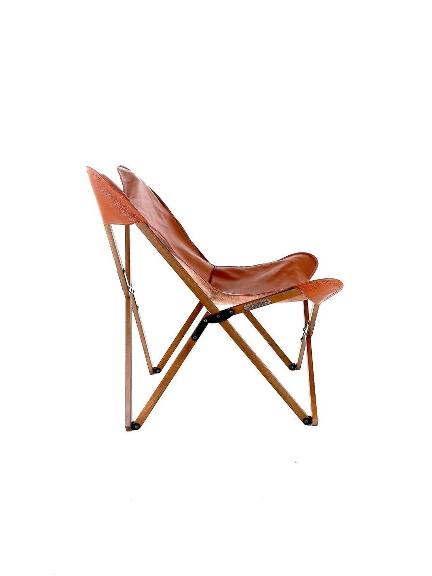 Tan Colour Tripolina Katlanır Sandalye