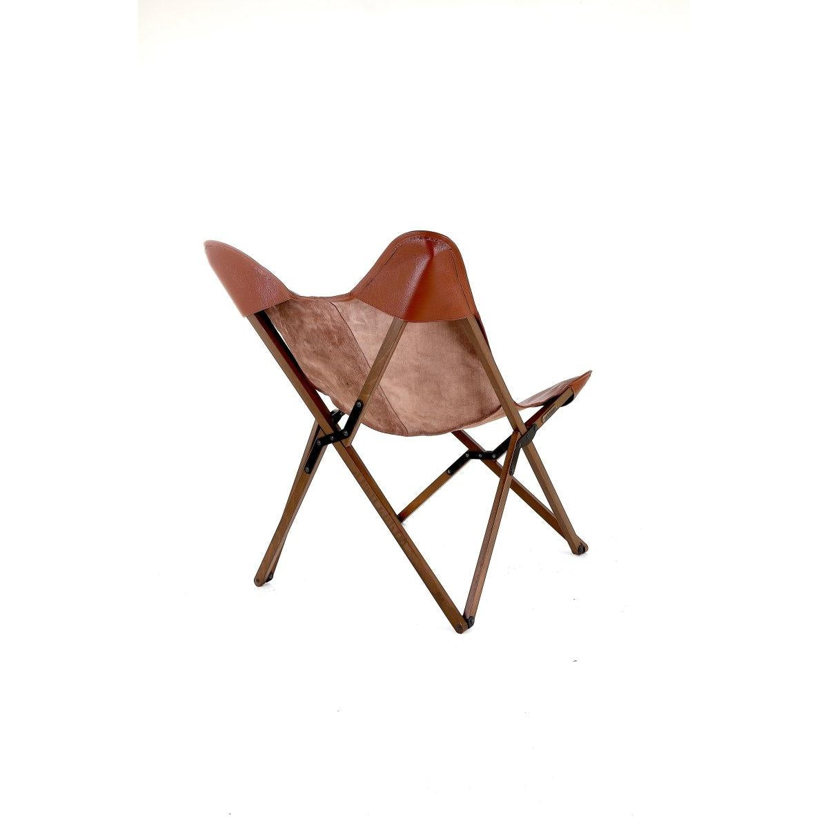 Tan Colour Tripolina Katlanır Sandalye