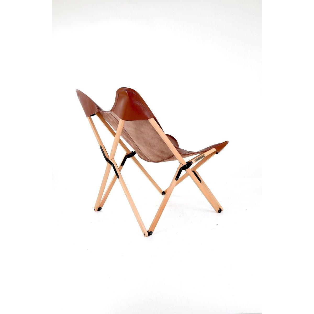 Tan Colour Tripolina Katlanır Sandalye