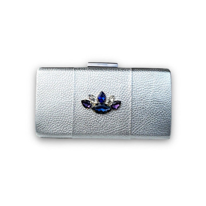 Marnier - Silverado Swarovski İşlemeli Deri Çanta - Clutch