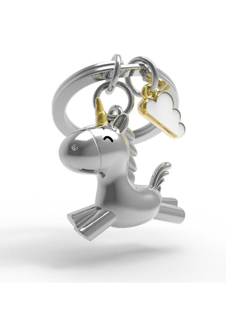 Metalmorphose - 3D Uçan Unicorn Anahtarlık - Anahtarlık