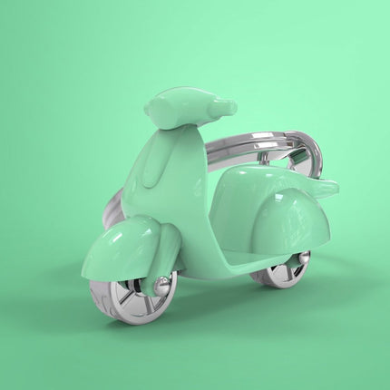 Metalmorphose - Metalmorphose Yeni Scooter Anahtarlık Yeşil - Anahtarlık