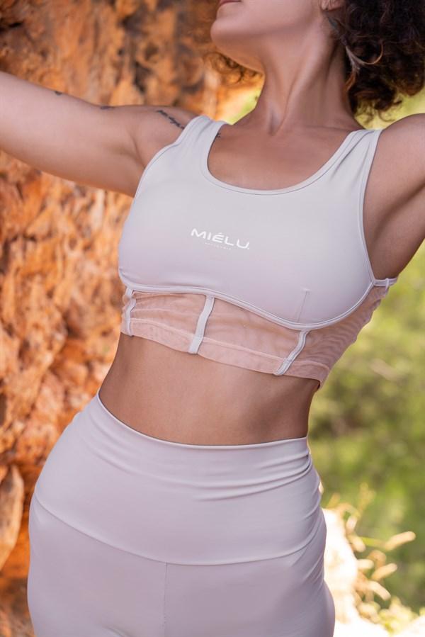 Mielu - NIDRA CROP KREM - Bralet