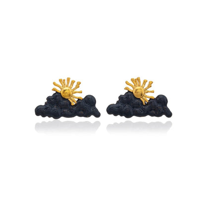 Milou Jewelry - Bulut & Güneş Küpe - Küpe