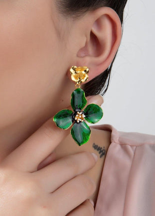 Milou Jewelry - SALLANTILI YONCA KÜPE - Küpe