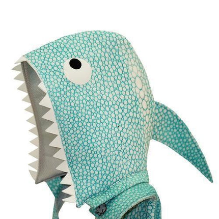 Morikukko - Köpekbalığı Çocuk Kapüşonlu Sırt Çantası - Sırt Çantası