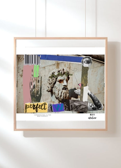 Muff Atelier - Imperfection Is The New Perfect Art Print Baskı - Tablo