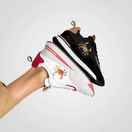 Myyaz - İnsula Siyah & Altın Sneaker - Sneaker