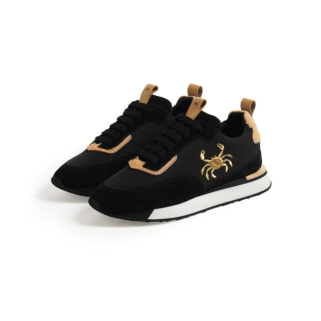 Myyaz - İnsula Siyah & Altın Sneaker - Sneaker