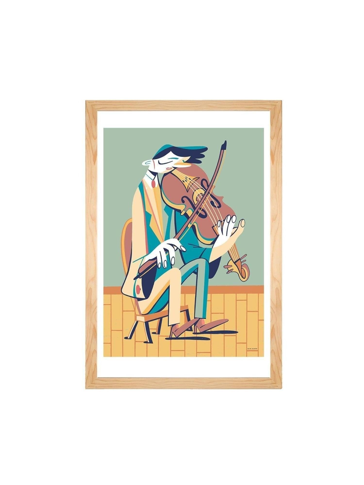 A Ballad To Myself - Kendime Kendimden Bir Şarkı Fine Art Baskı Poster