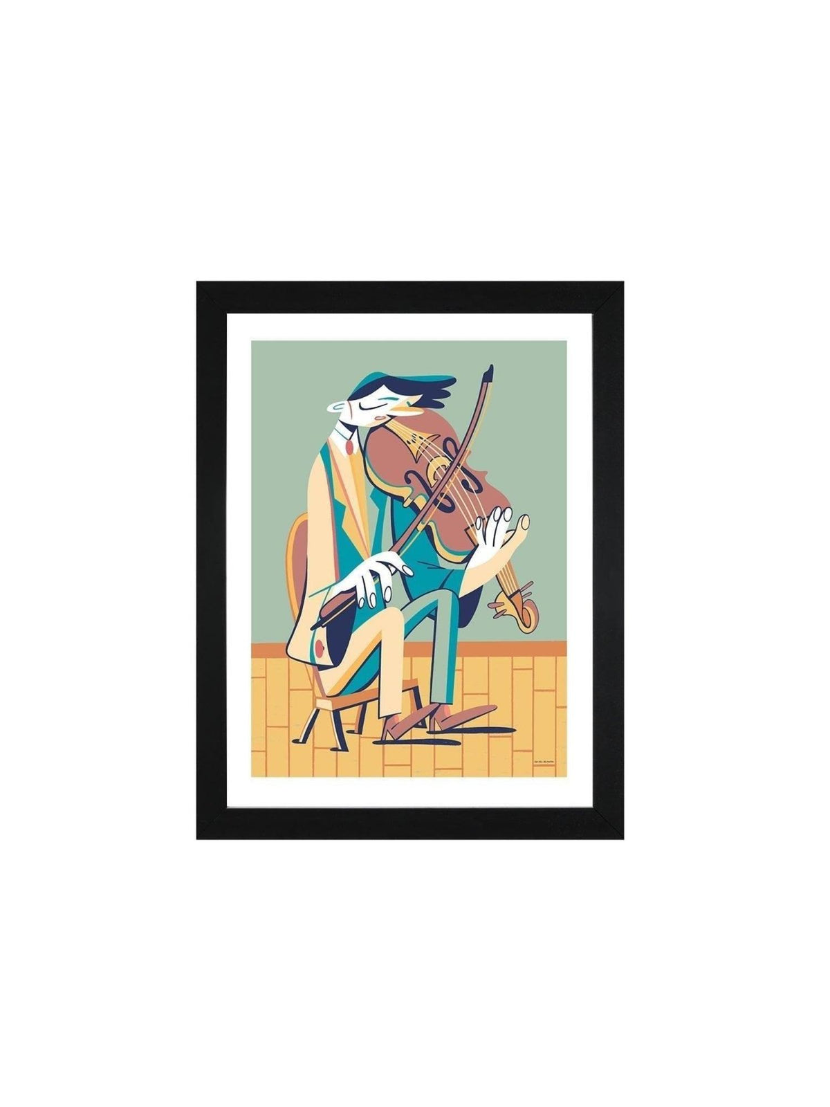 A Ballad To Myself - Kendime Kendimden Bir Şarkı Fine Art Baskı Poster