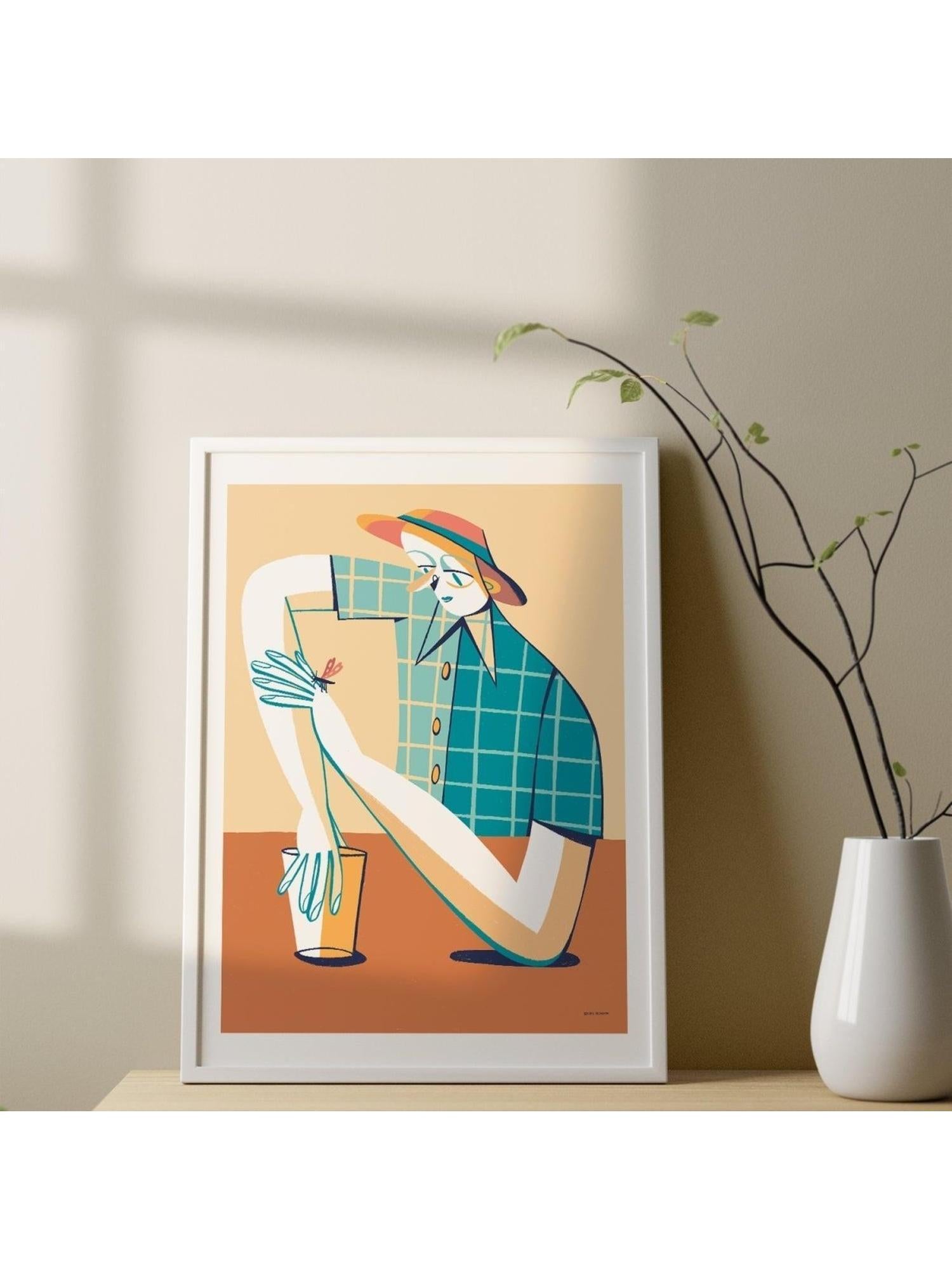A Fleeting Moment - Kısa Bir An Fine Art Baskı Poster