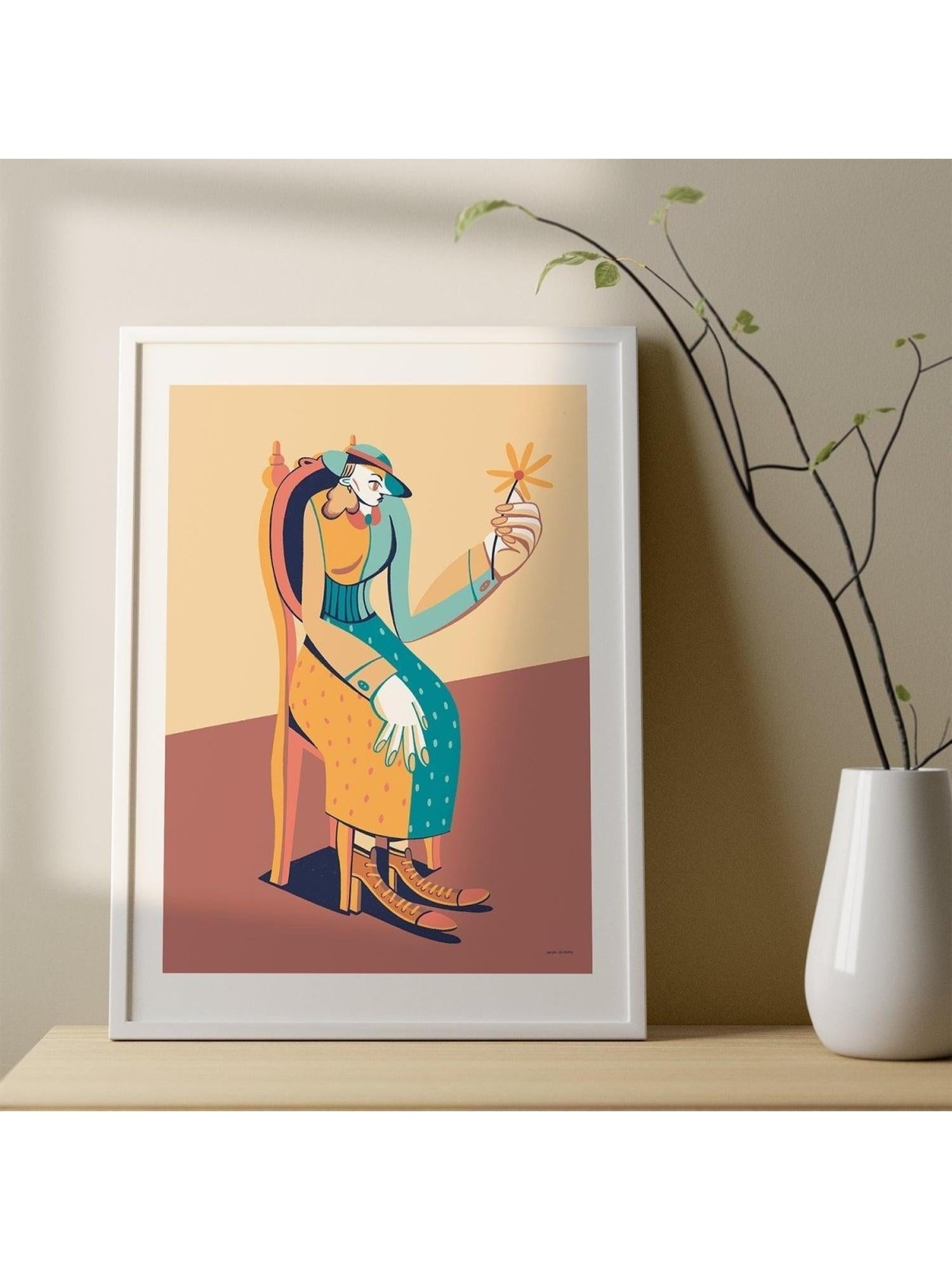 Mademoiselle - Matmazel Fine Art Baskı Poster
