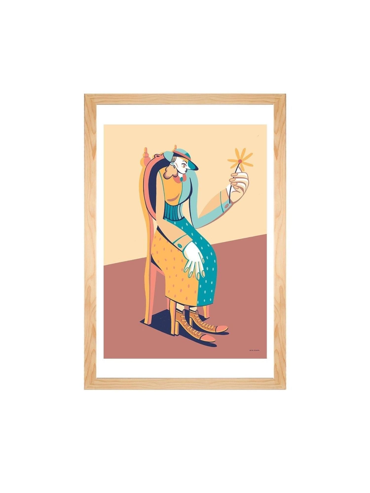 Mademoiselle - Matmazel Fine Art Baskı Poster