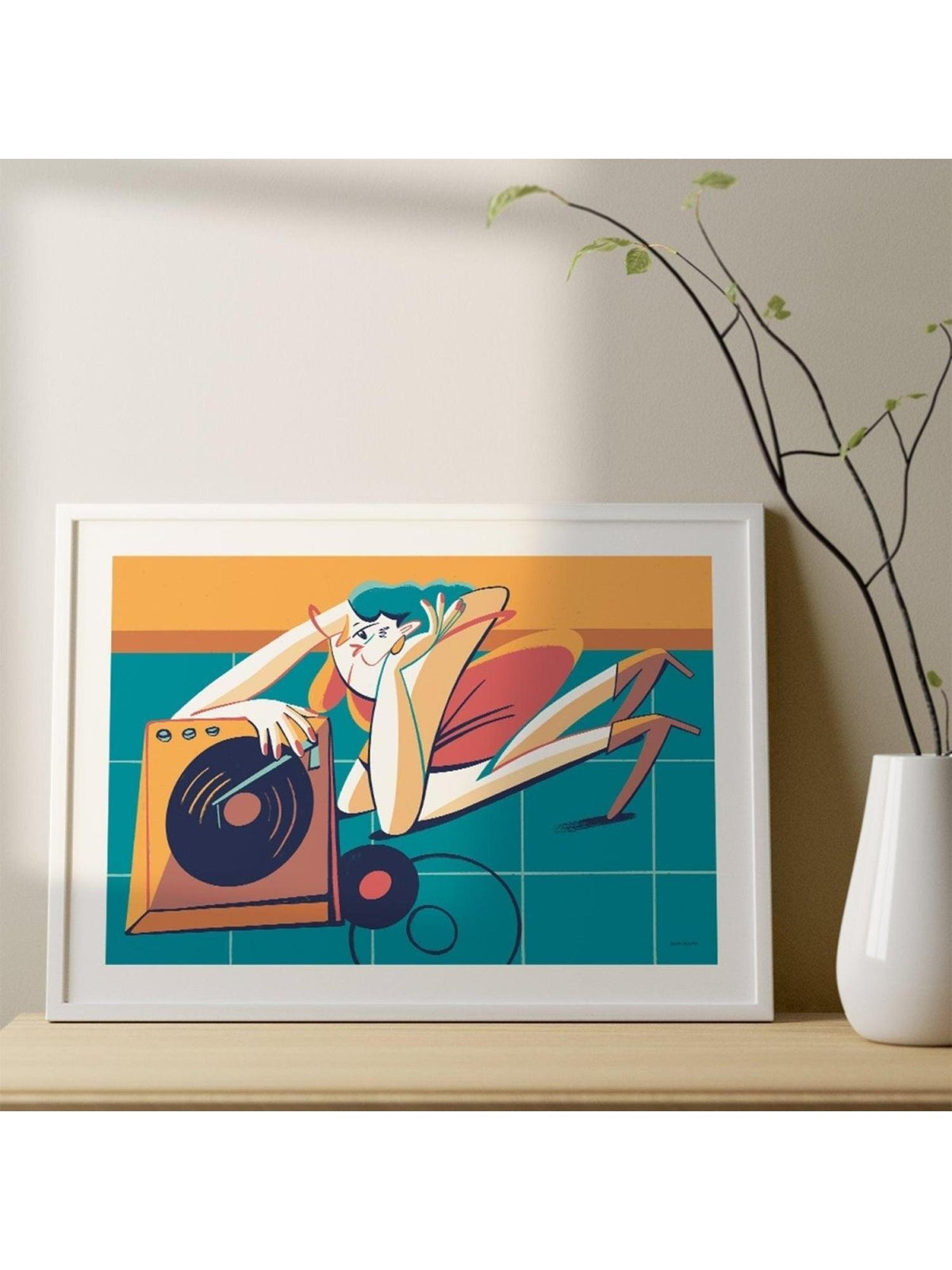 Melancholy - Melankoli Fine Art Baskı Poster