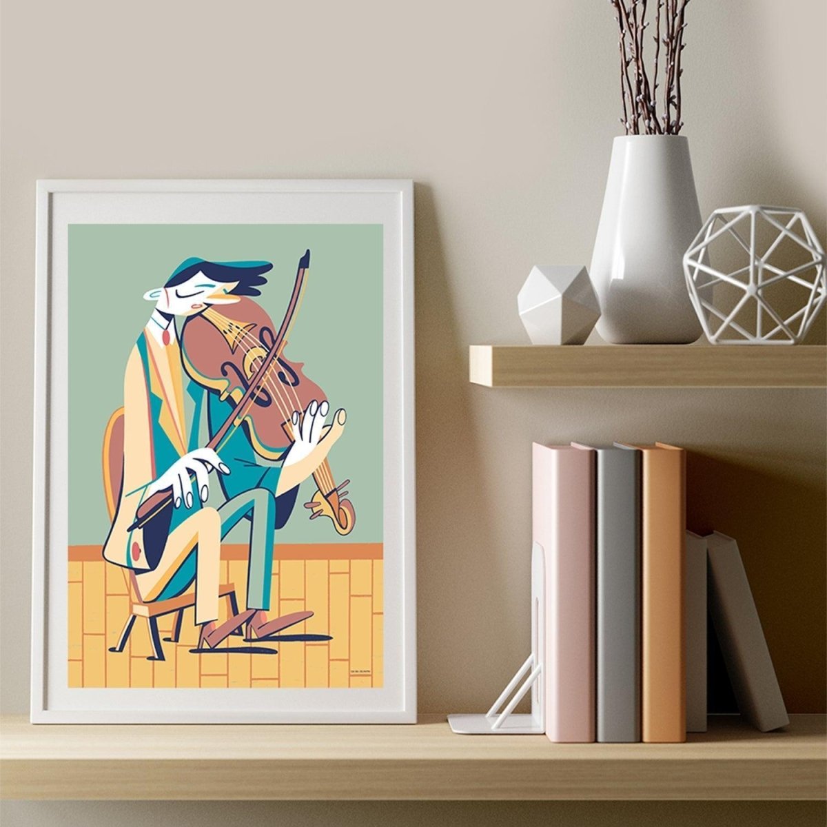 A Ballad To Myself - Kendime Kendimden Bir Şarkı Fine Art Baskı Poster