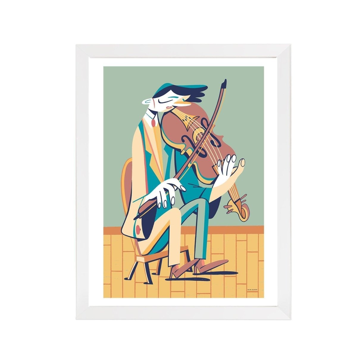 A Ballad To Myself - Kendime Kendimden Bir Şarkı Fine Art Baskı Poster