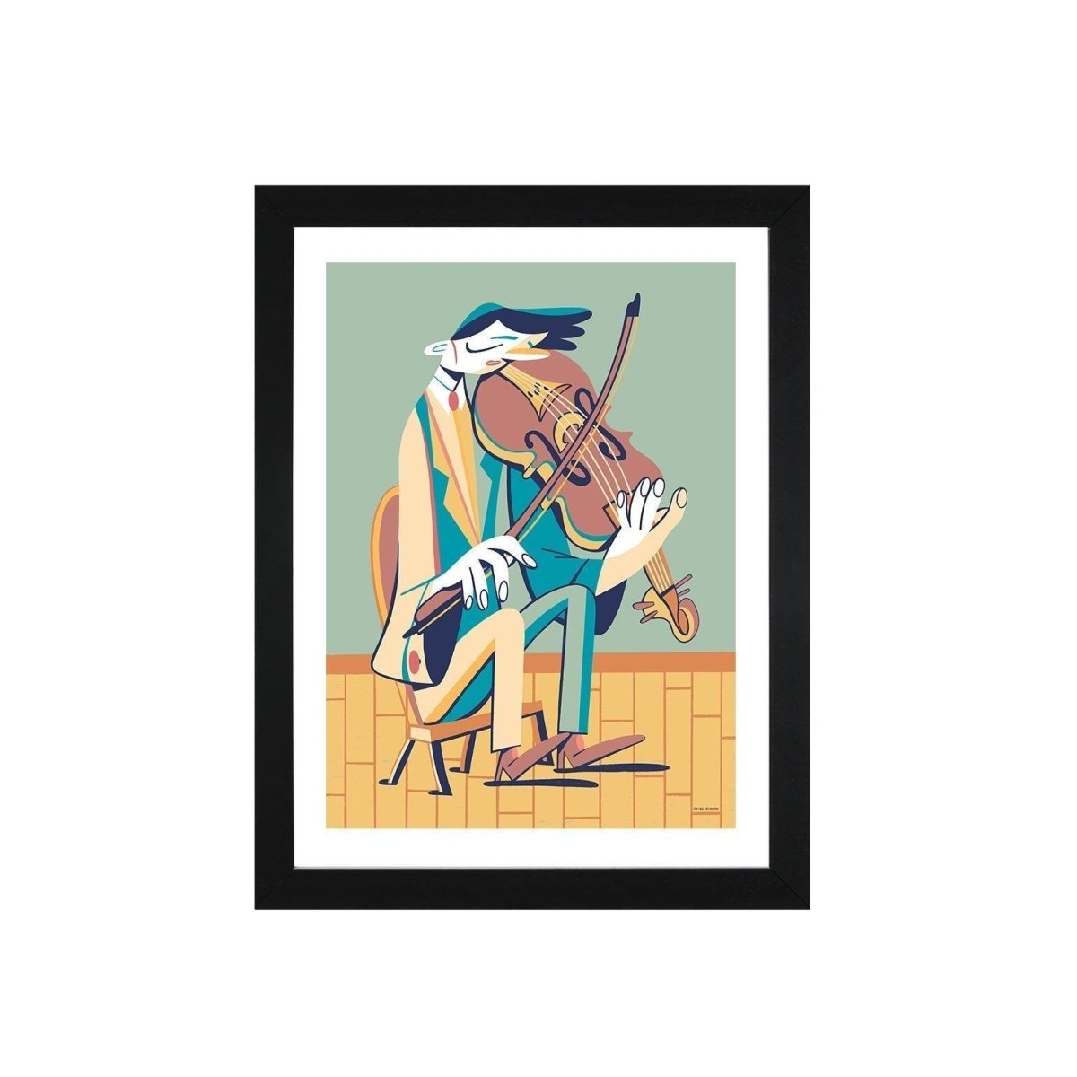 A Ballad To Myself - Kendime Kendimden Bir Şarkı Fine Art Baskı Poster