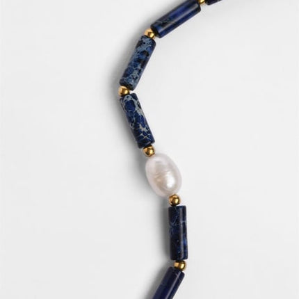 Olcayy Mücevherat - Lapis Lazuli Altın Kolye - Kolye