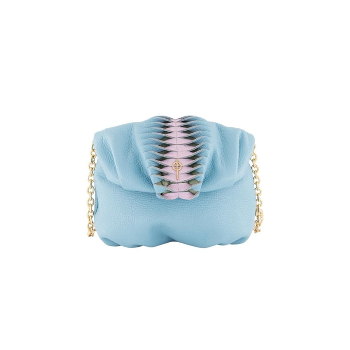 Otrera - Pastel Mini Leda Omuz Çantası & Clutch - Clutch