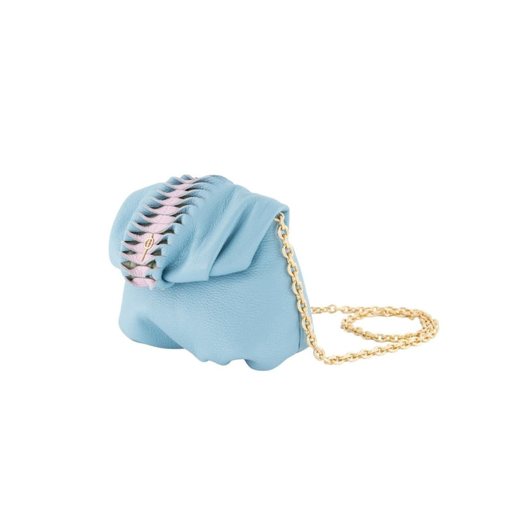 Otrera - Pastel Mini Leda Omuz Çantası & Clutch - Clutch