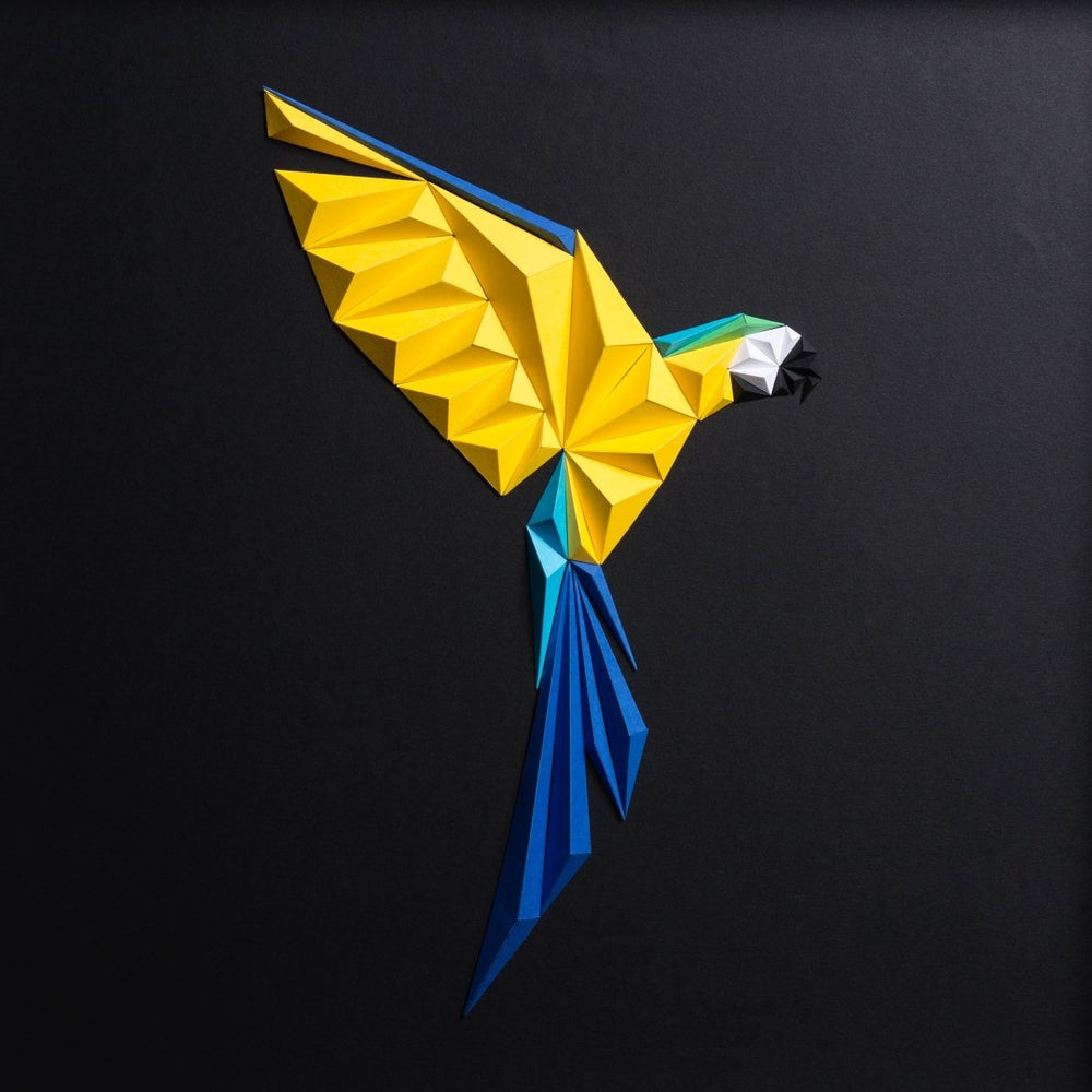 paperpan - Blue-Gold Macaw Tablo - Tablo