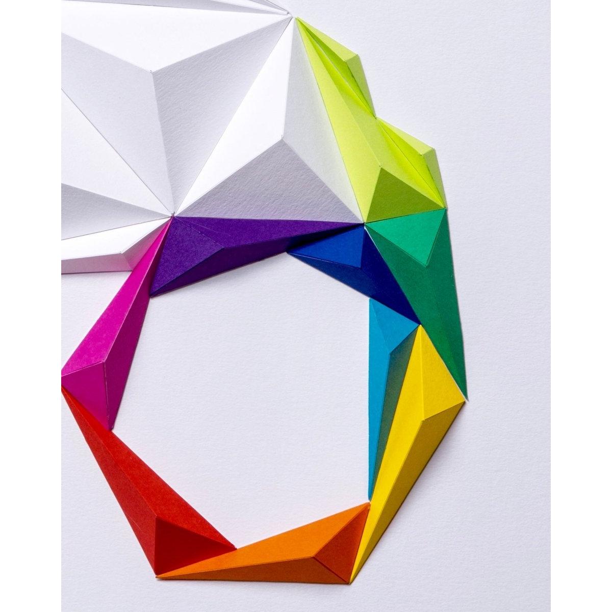 Chamelon - White / Multicolor Tablo