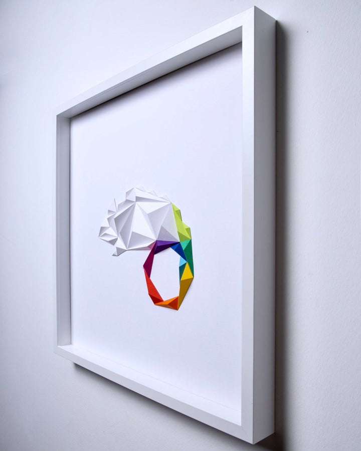 Chamelon - White / Multicolor Tablo