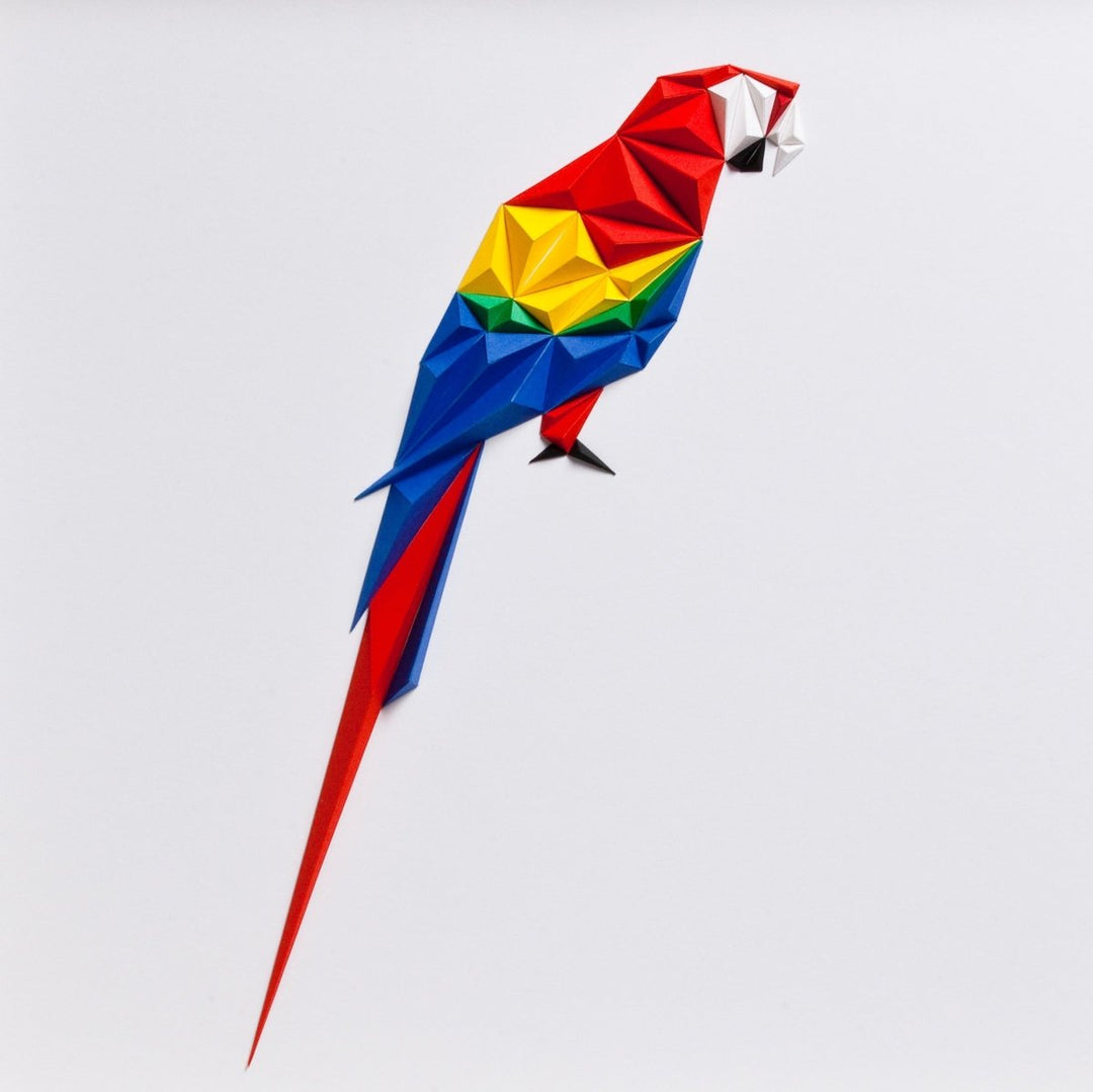 paperpan - Scarlet Macaw Tablo - Tablo