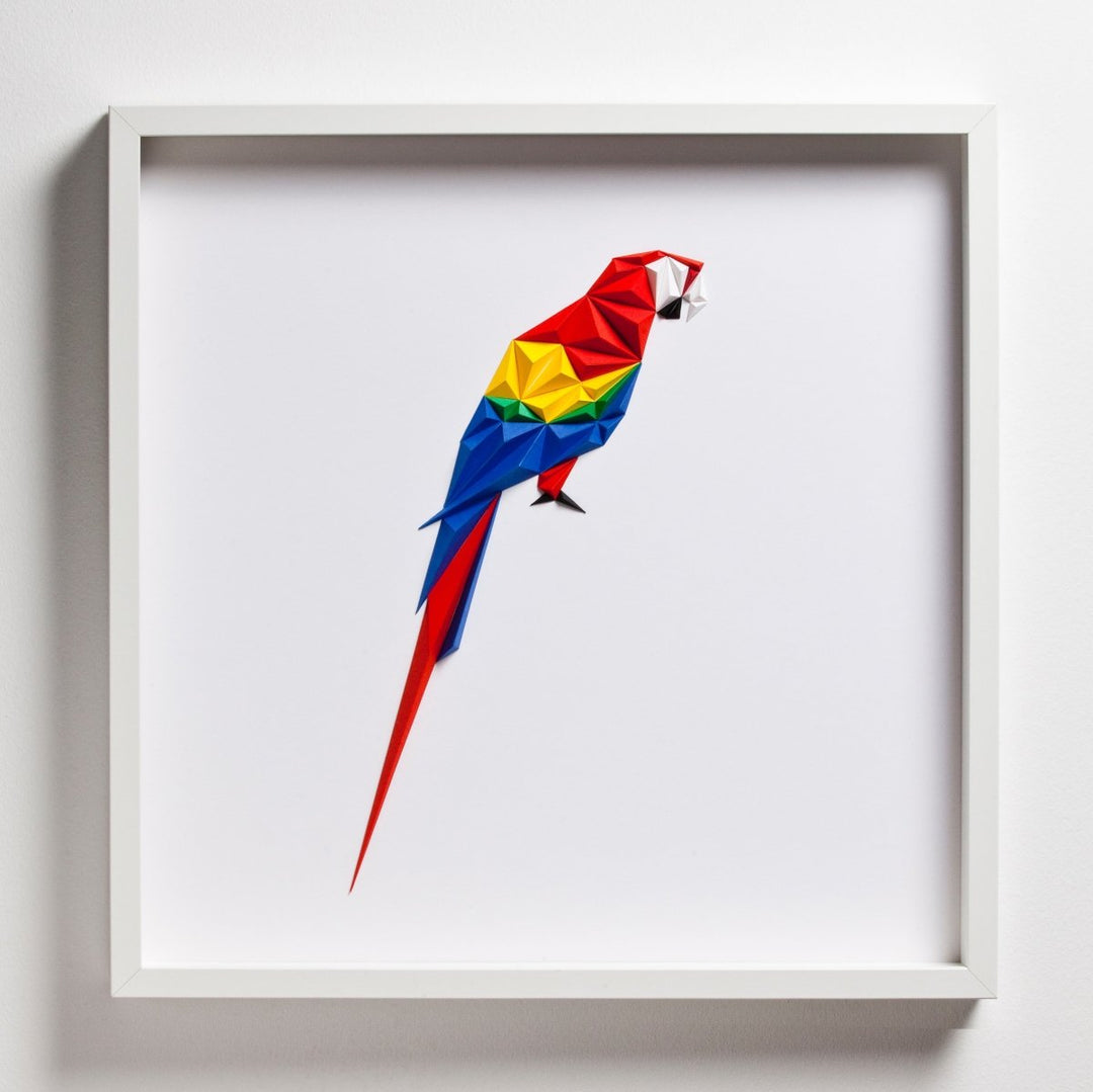 paperpan - Scarlet Macaw Tablo - Tablo