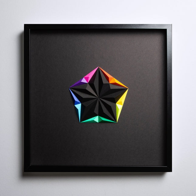 paperpan - Star-Multıcolor Tablo - Tablo