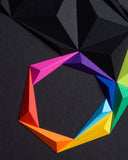 Chameleon - Black / Multicolor Tablo