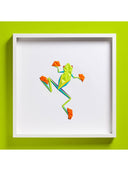 Frog Friend - White Tablo