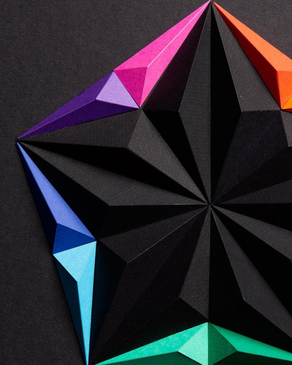Star - Multicolor Tablo