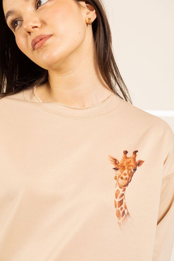 R4Moda - Sweats Giraffe - Sweatshirt