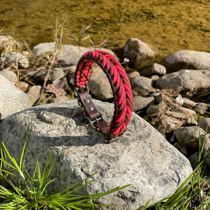 Fire Paracord Köpek Boyun Tasması