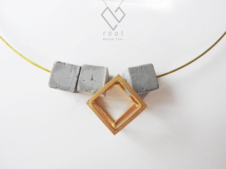 Root Jewellery - Küplerin Dansı Beton Kolye - Kolye