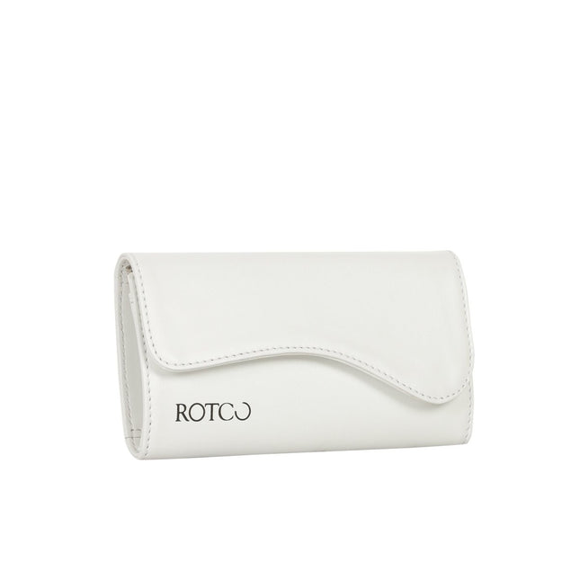 Rotco Vegan Leather - Dominion Beyaz Telefon Çantası - Telefon Çantası