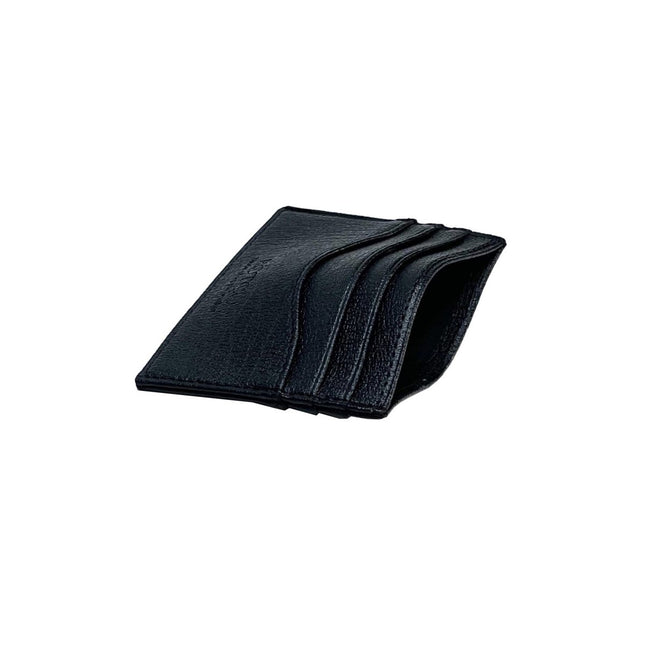 Rotco Vegan Leather - Siyah Dalgalı Kartlık-Elma Derisi - Cüzdan & Kartlık