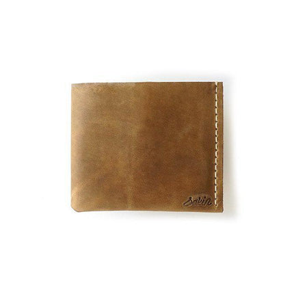 Sakin Leather - Haki Bi-fold Cüzdan - Cüzdan & Kartlık