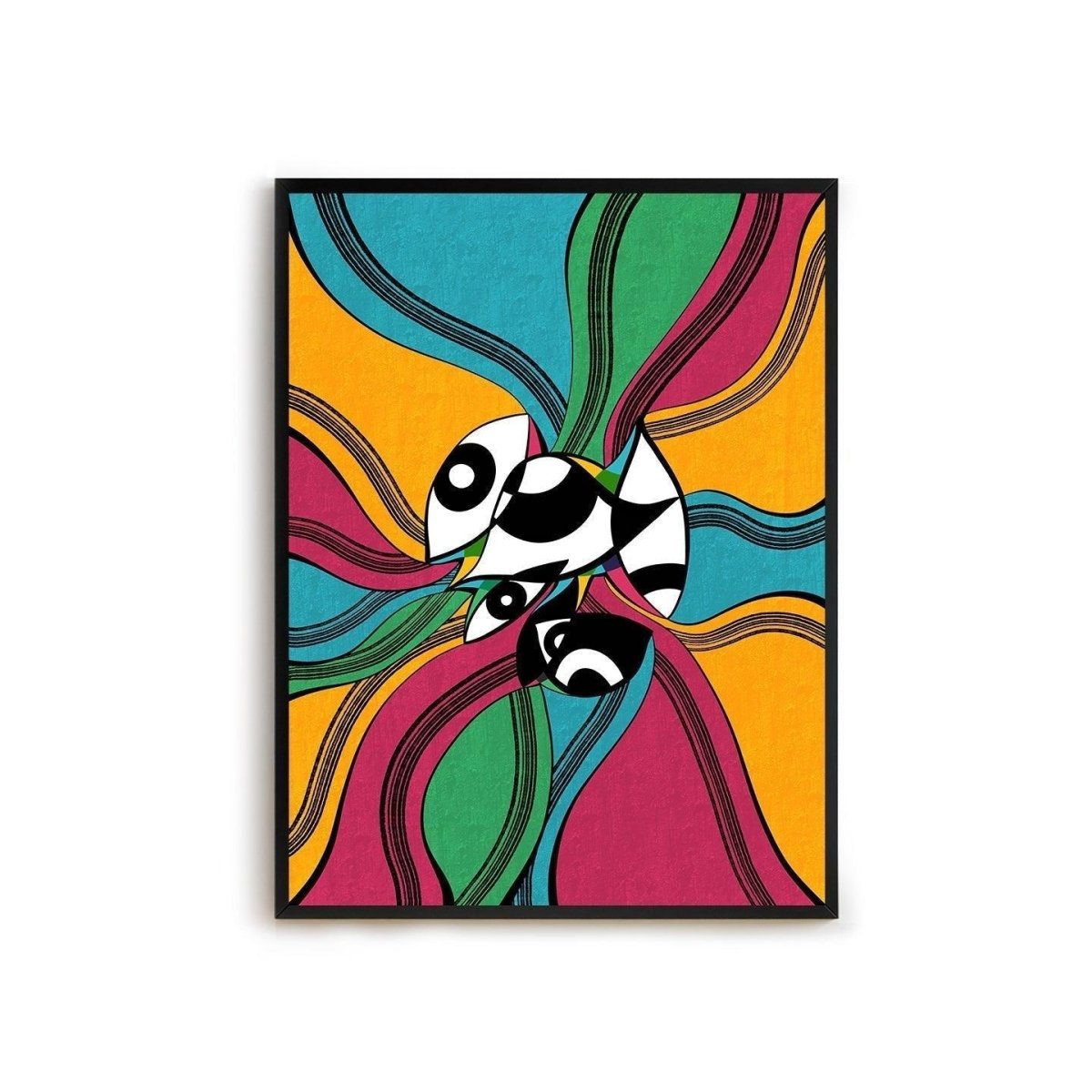 Her Yönü ve Her Yanı Anlatırlar Dijital & Fine Art Baskı