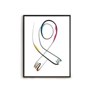 Kendime Sarılıyorum Dijital & Fine Art Baskı