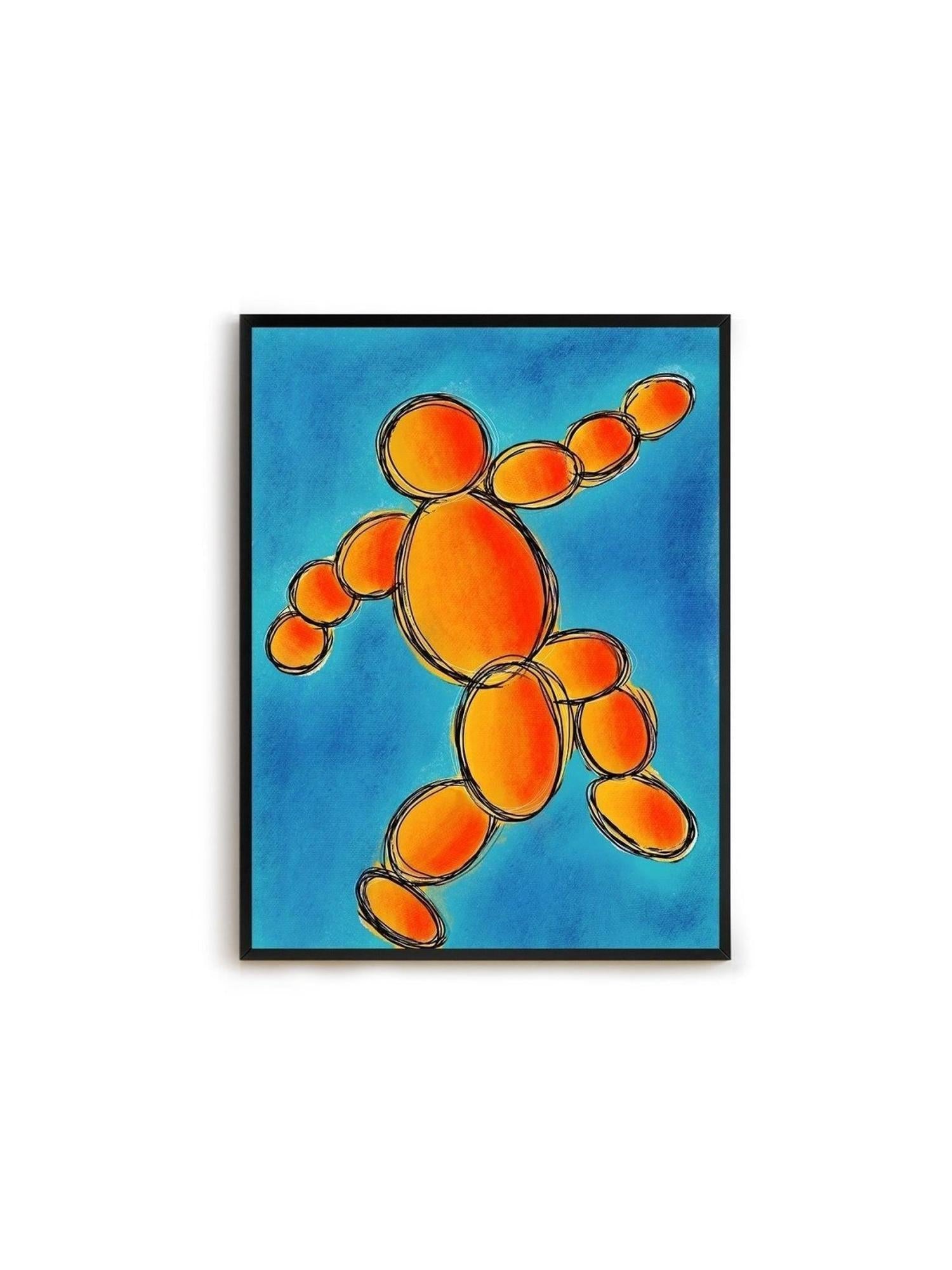 Neşeli, Zıpır Zıpır, Kıpır Kıpır Dijital & Fine Art Baskı